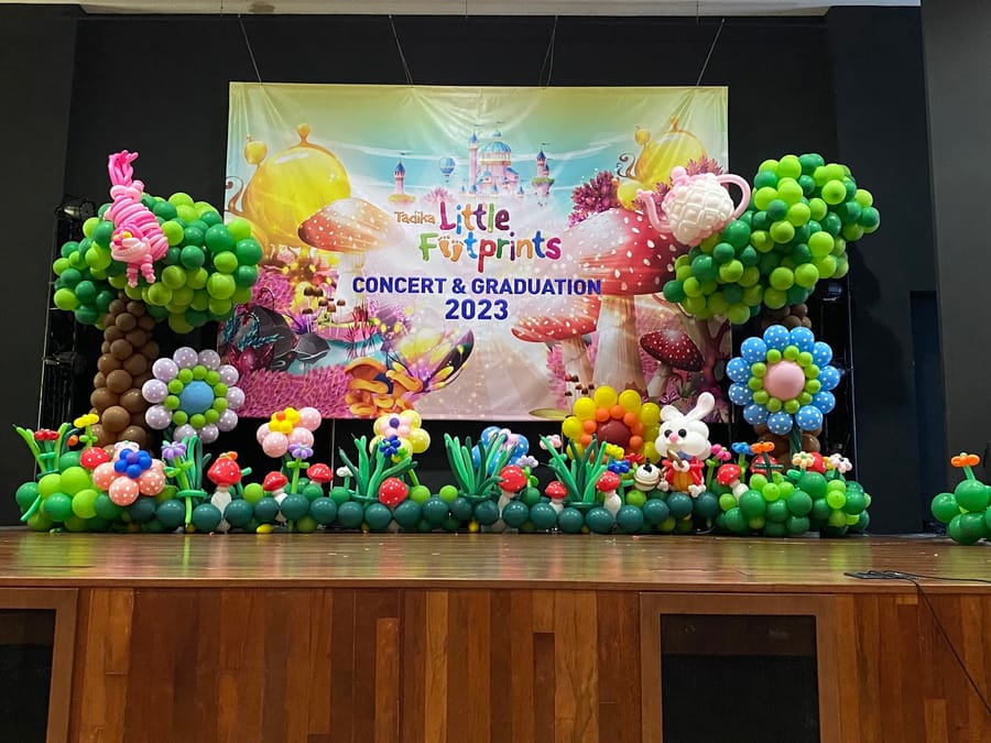 Concert and Graduation 2023 stage